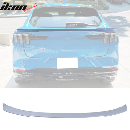 2021-2025 Ford Mustang Mach-E R Style ABS Rear Hatch Trunk Spoiler Mid Wing