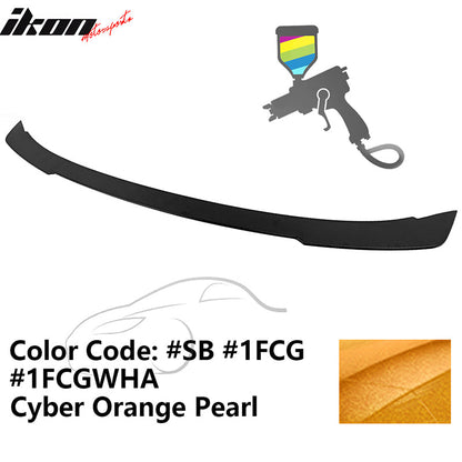 2021-2025 Ford Mustang Mach-E R Style ABS Rear Hatch Trunk Spoiler Mid Wing
