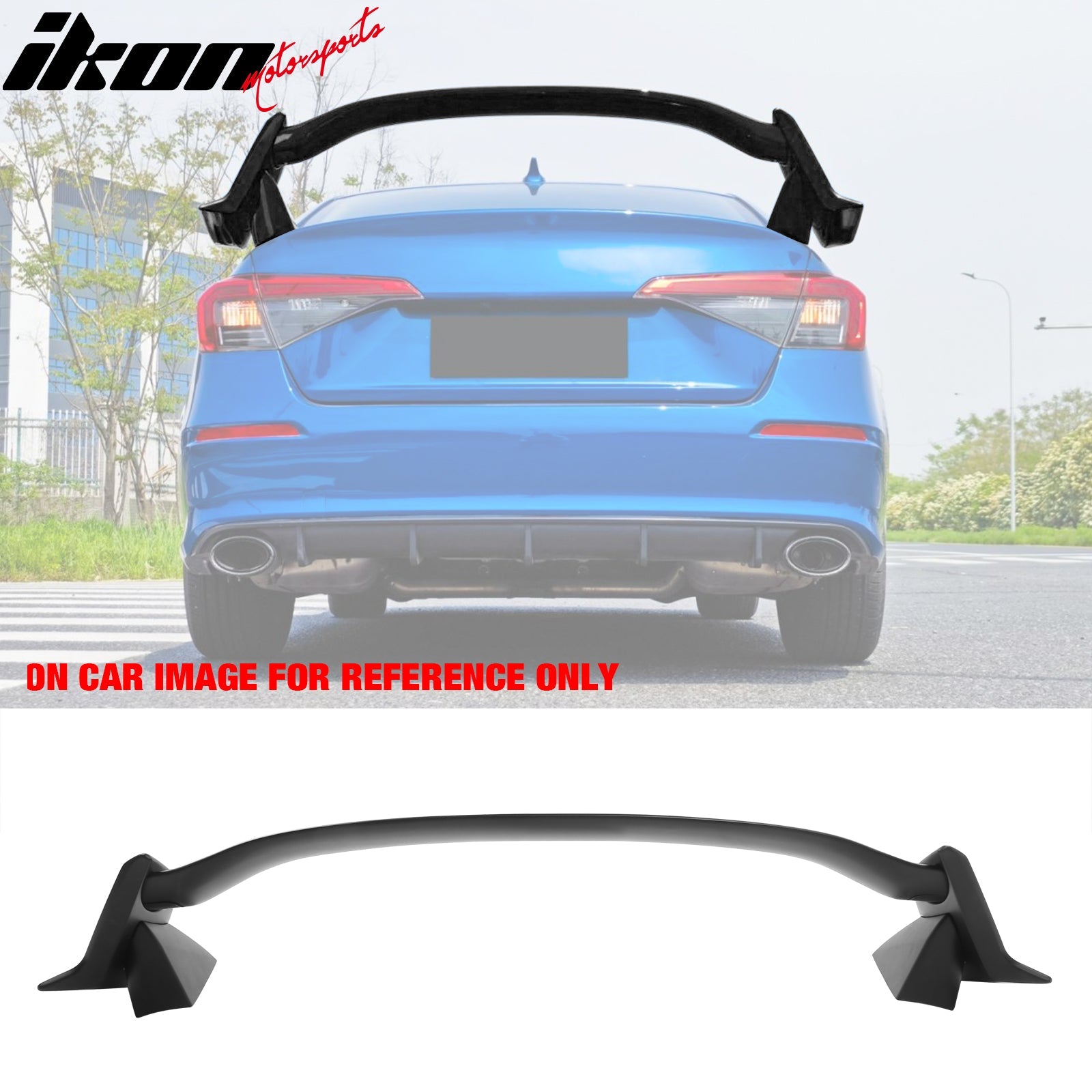 2022-2026 Honda Civic Sedan Type R Style Trunk Spoiler ABS