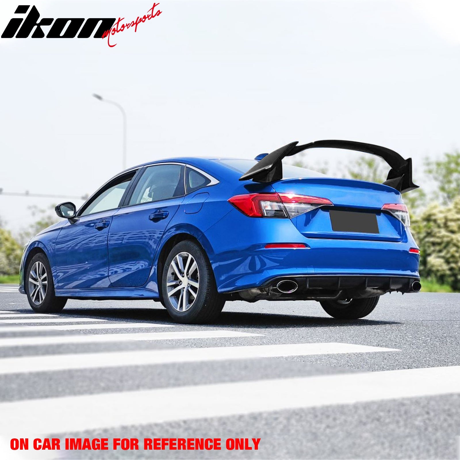 2022-2026 Honda Civic Sedan Type R Style Trunk Spoiler ABS