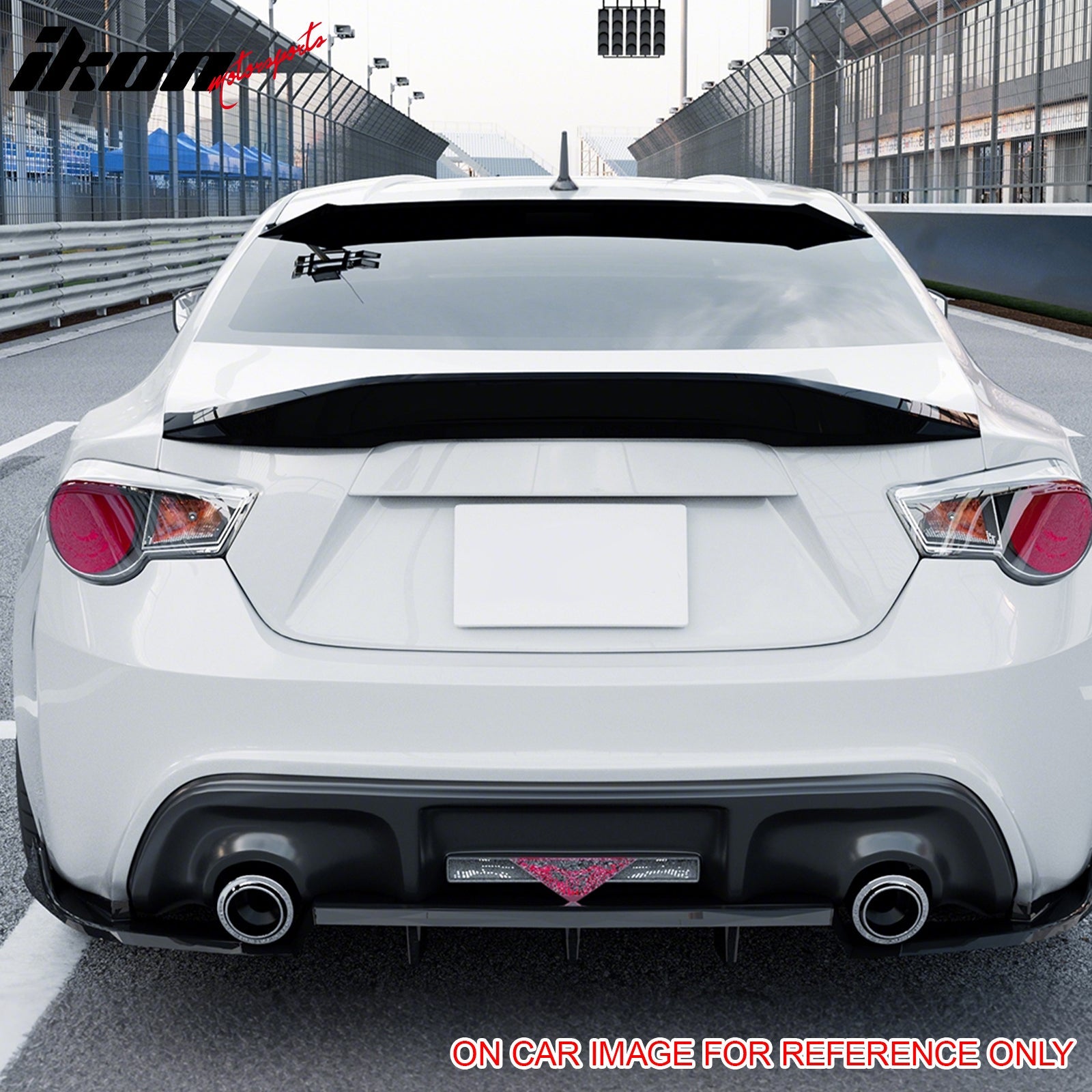 2013-2020 BRZ FR-S TY86 Duckbill Carbon Fiber Print Trunk Spoiler ABS