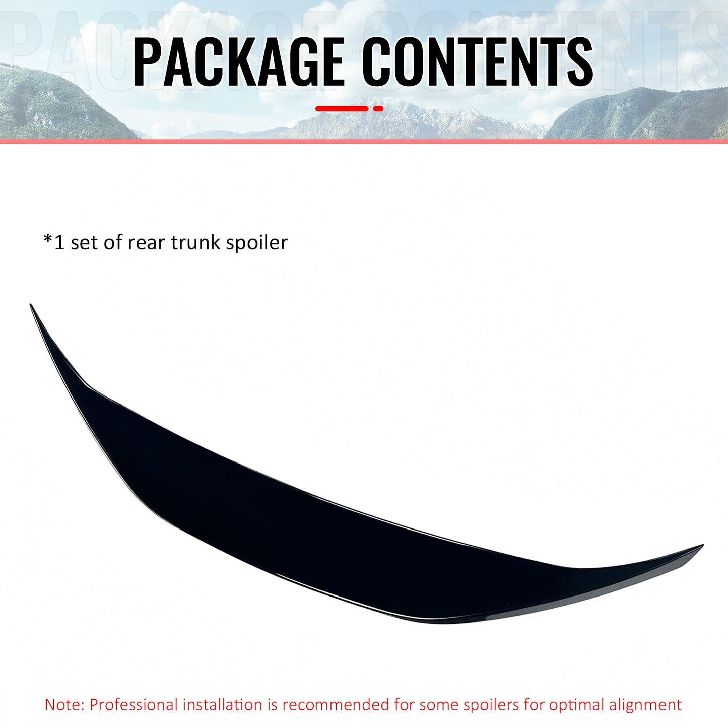 2013-2020 BRZ FR-S TY86 Duckbill Style Gloss Black Trunk Spoiler ABS