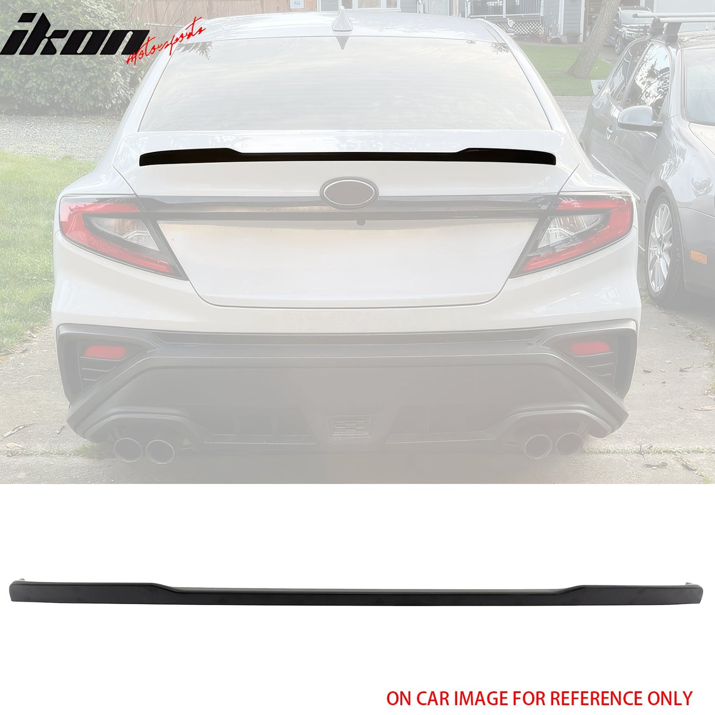 2022-2024 Subaru WRX D Style Rear Trunk Spoiler ABS