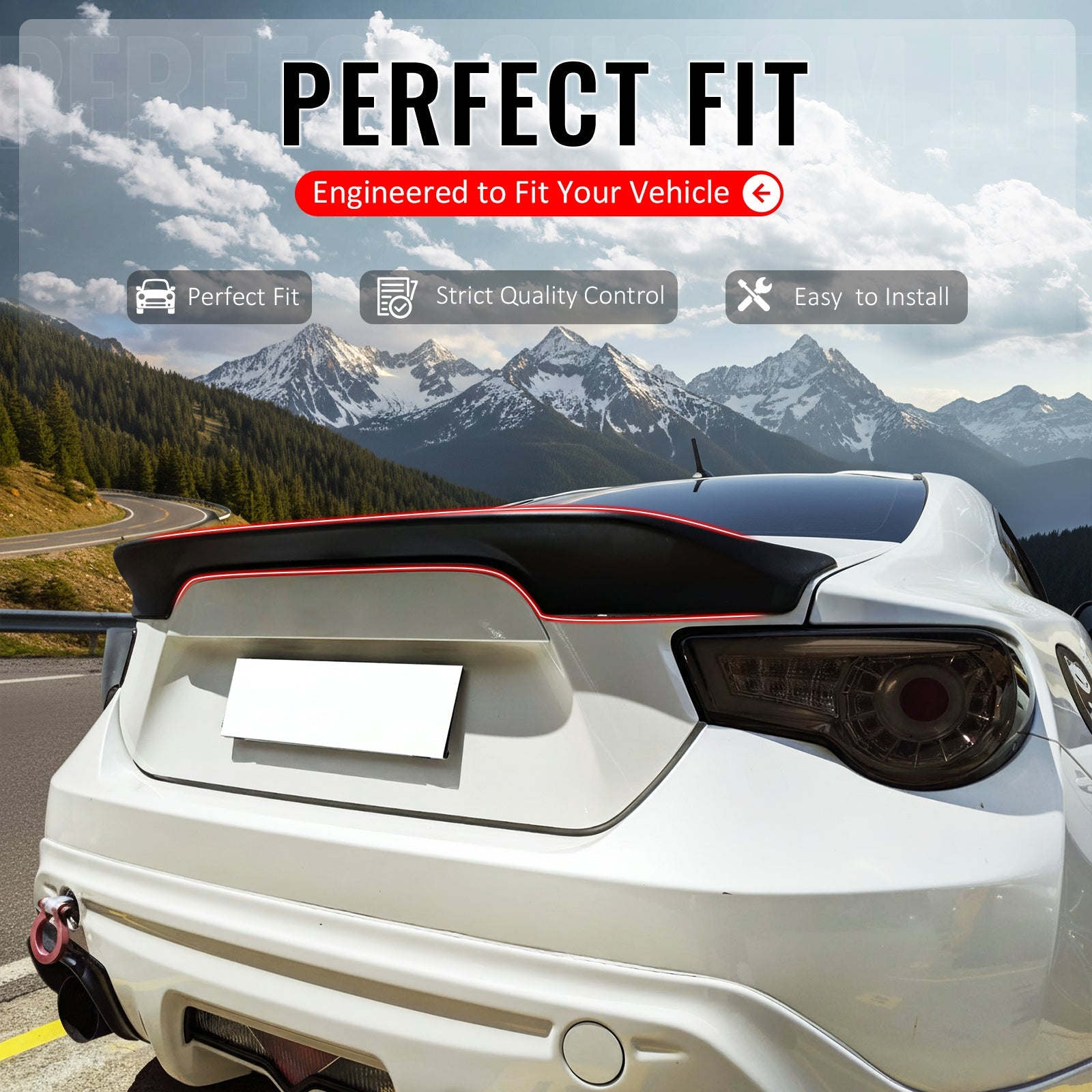 2013-2020 Scion FRS/BRZ/Toyota 86 TRD Style Trunk Spoiler