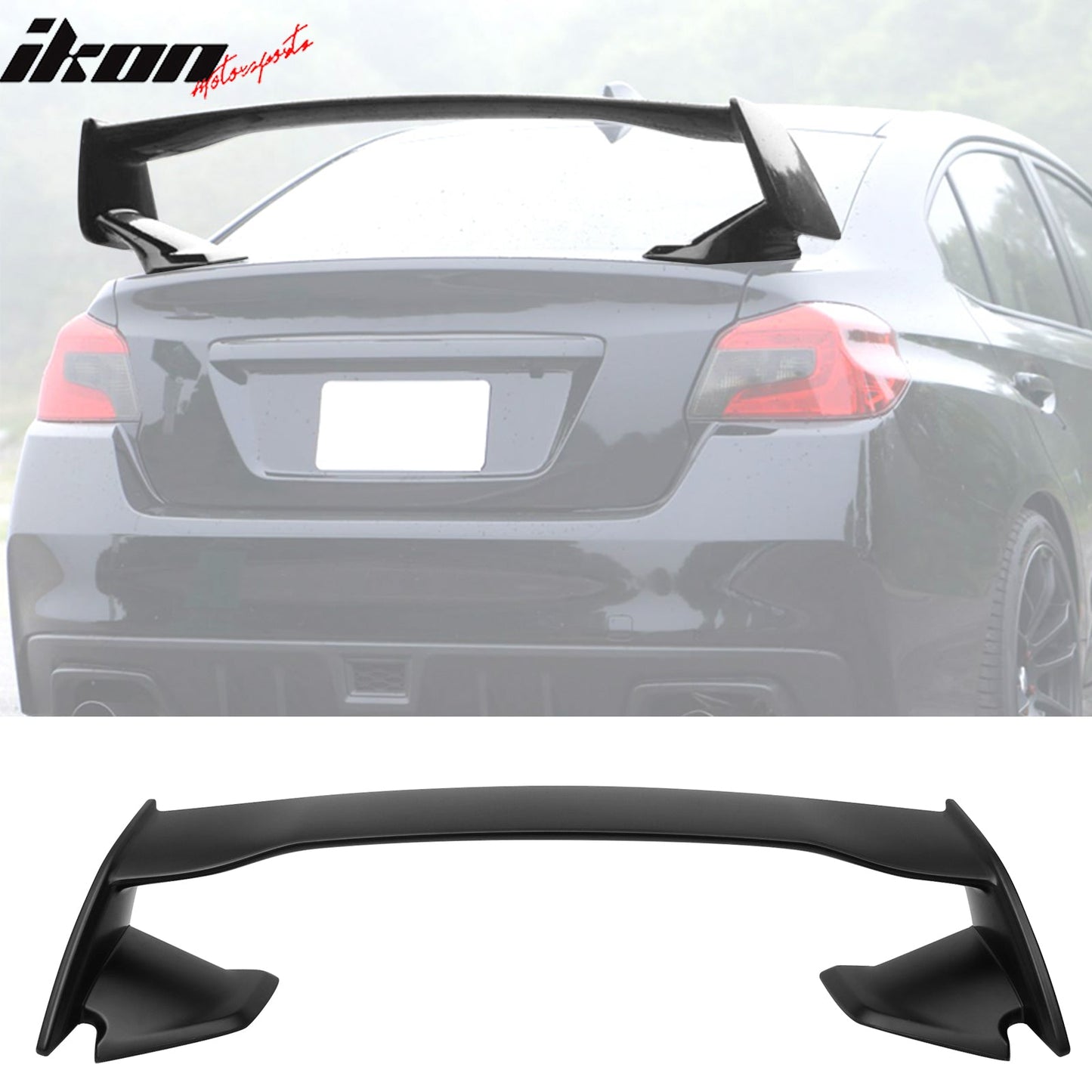 2015-2021 Subaru WRX Sti Style Rear Trunk Spoiler Wing ABS