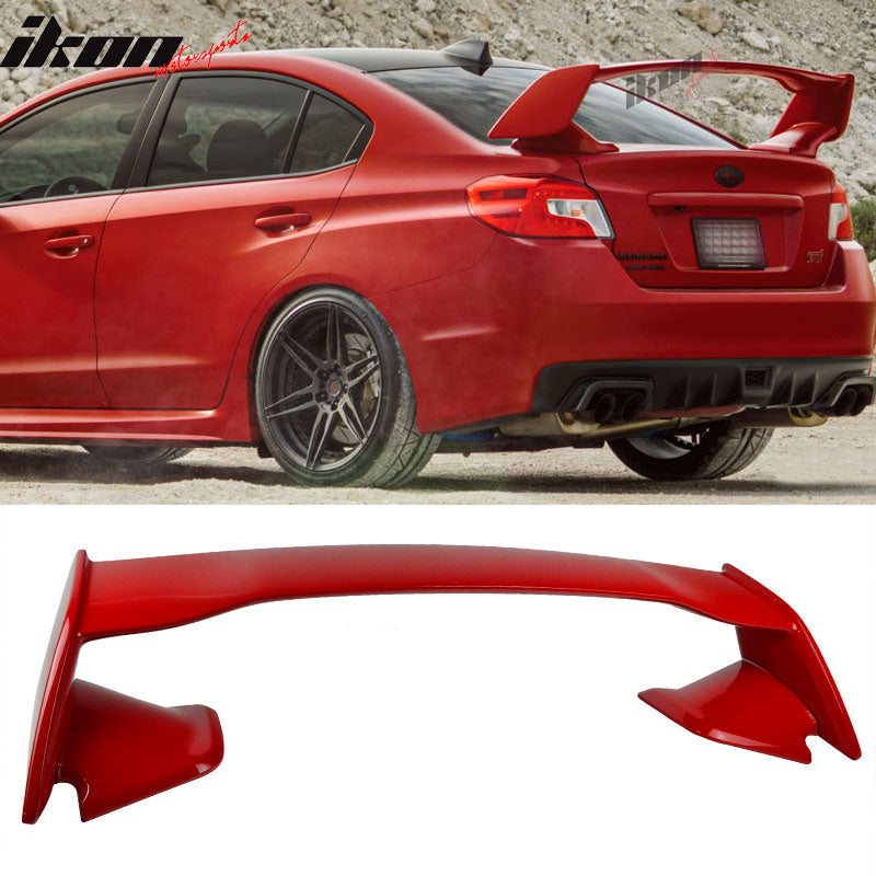 2015-2021 Subaru WRX Sti Style Rear Trunk Spoiler Wing ABS