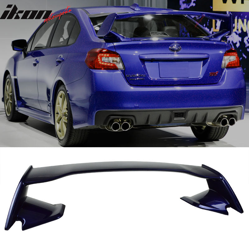 2015-2021 Subaru WRX Sti Style Rear Trunk Spoiler Wing ABS