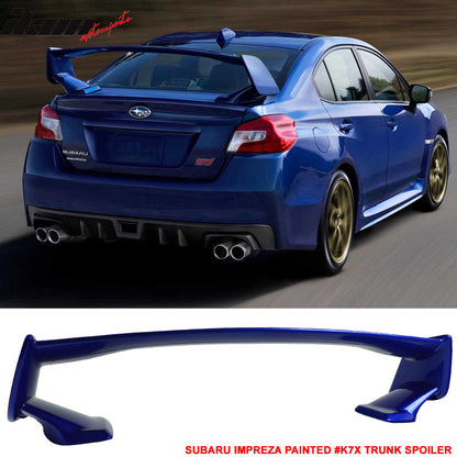 2015-2021 Subaru WRX Sti Style Rear Trunk Spoiler Wing ABS