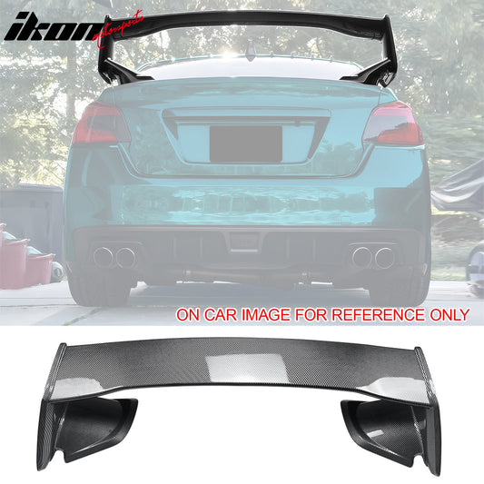 2015-2021 WRX 12-16 Impreza STI Carbon Fiber Print Trunk Spoiler ABS