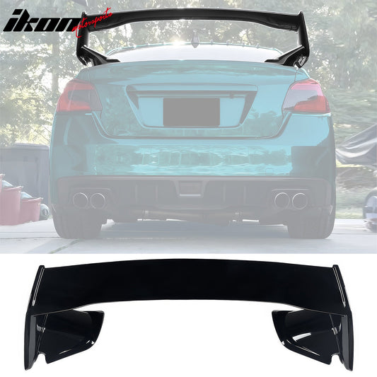 2015-2021 WRX STI 2012-2016 Impreza STI Gloss Black Trunk Spoiler ABS