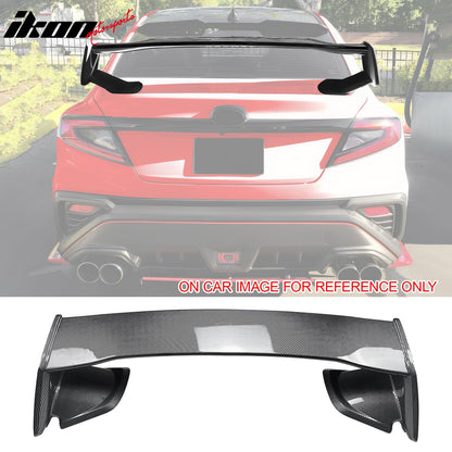 2022-2025 Subaru WRX STI Style Carbon Fiber Print Rear Trunk Spoiler ABS