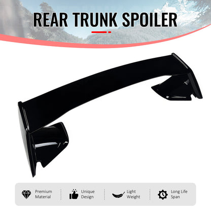 2022-2025 Subaru WRX STI Style Gloss Black Rear Trunk Spoiler Wing ABS