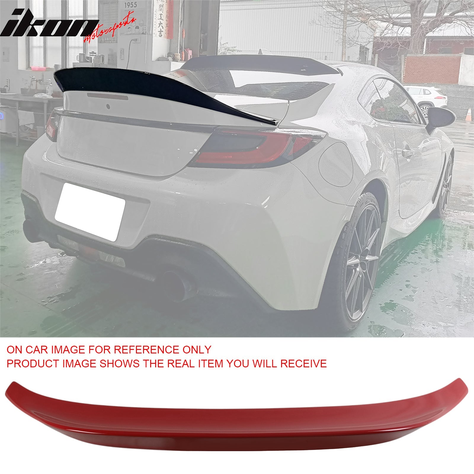 2022-2026 Subaru BRZ Toyota GR86 IKON Style High Kick Trunk Spoiler FRP