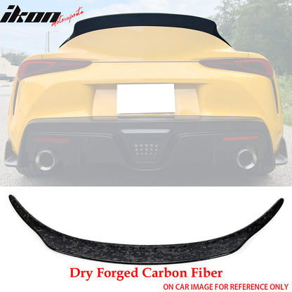 2020-2025 Toyota GR Supra A90 OE Trunk Spoiler Dry Forged Carbon Fiber