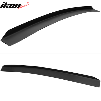 2015-2021 Subaru WRX STI Matte Black Top Gurney Flap Trunk Spoiler FRP