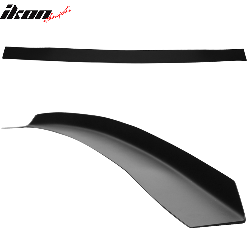 2015-2021 Subaru WRX STI Matte Black Top Gurney Flap Trunk Spoiler FRP