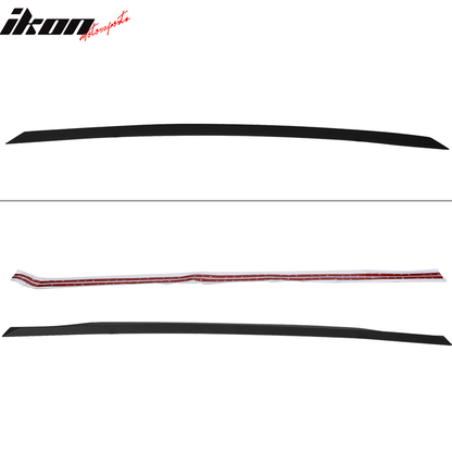 2015-2021 Subaru WRX STI Matte Black Top Gurney Flap Trunk Spoiler FRP