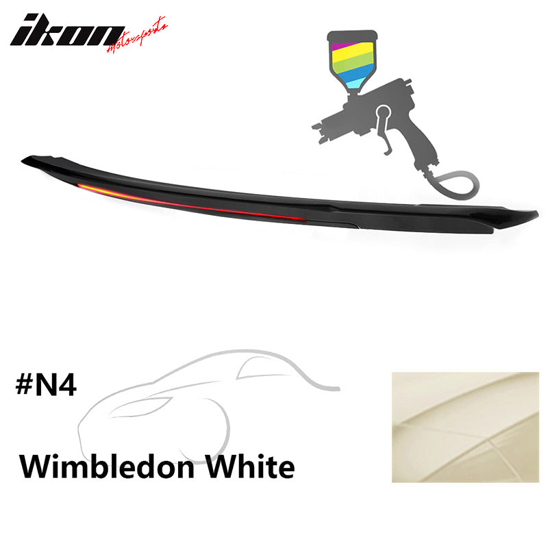 2015-2023 Ford Mustang Coupe Convertible Long LED Trunk Spoiler ABS