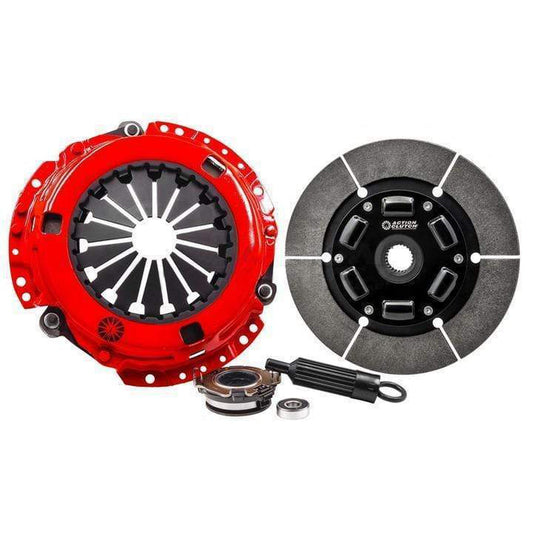Action Clutch ACR-1738 IRONMAN - Sintered Iron Disc. Incl. Dual HD Pressure Plate+Bearing Kit Subaru Baja 2003-2006 2.5L SOHC