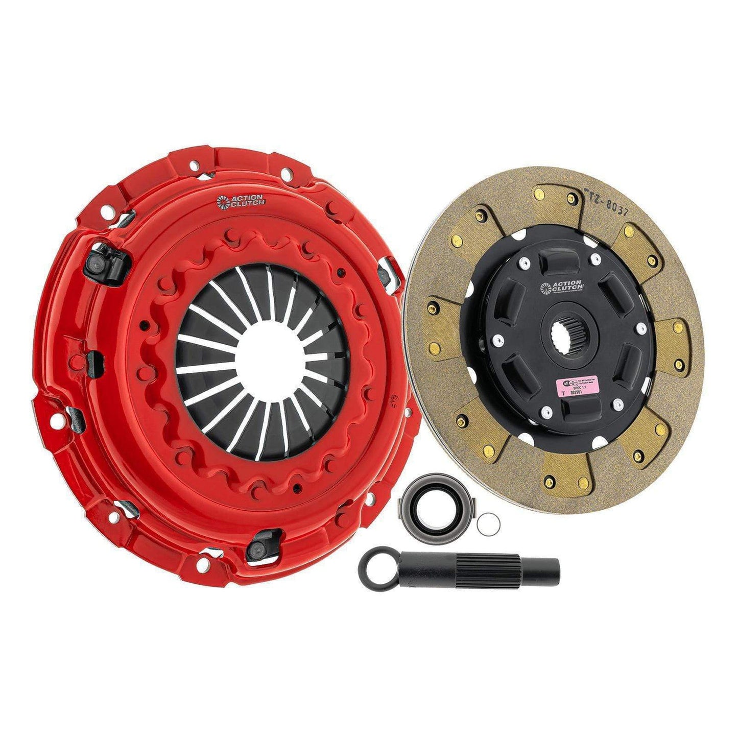 Action Clutch ACR-1845 Stage 2 1KS (Kevlar Sprung) Incl. HD Pressure Plate+Bearing Kit Subaru Legacy GT 5 SPD 2005-2011 Includes Lightened Flywheel