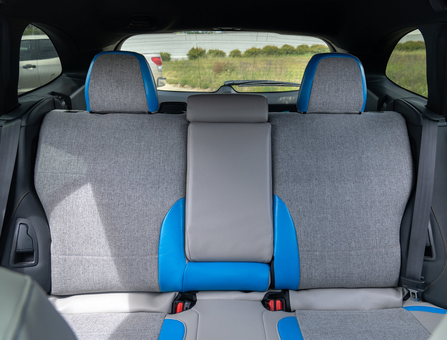PRP Rear Bench Seat Cover - Black / Gray - 2021-2024 Subaru Outback