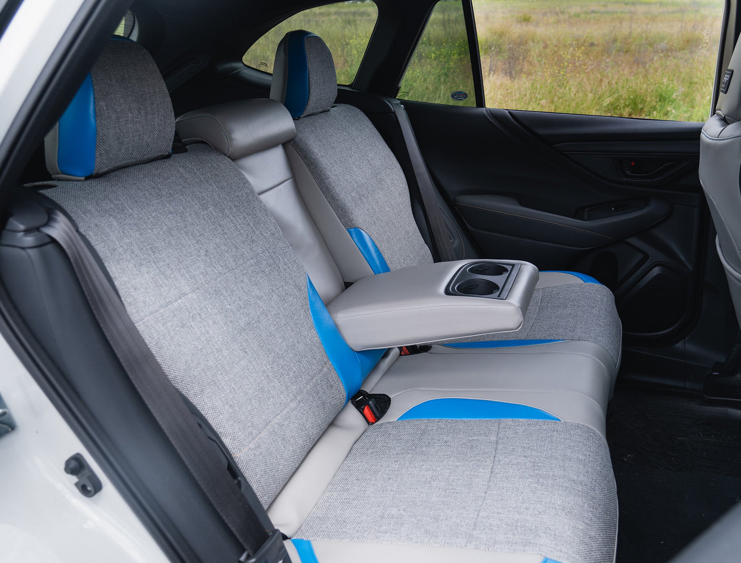 PRP Rear Bench Seat Cover - Black / Gray - 2021-2024 Subaru Outback