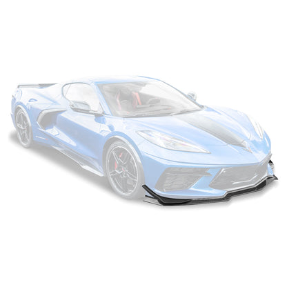 Corvette C8 Stingray DRY CARBON FIBER Front Splitter [Z06 / Z07 Conversion Package]