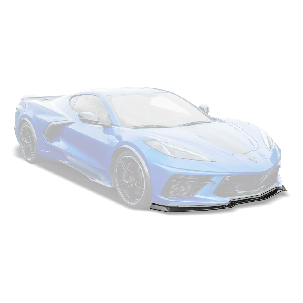 Corvette C8 Stingray DRY CARBON FIBER Front Splitter [Z06 / Z07 Conversion Package]
