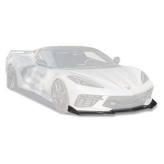 Corvette C8 Stingray Front Splitter [5-Piece Extended Version]
