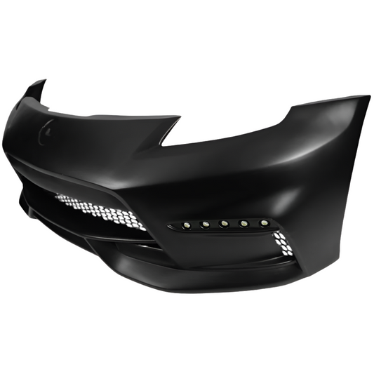 2003-2008 Nissan 350z to 370z NIS Style Black Front Bumper Conversion