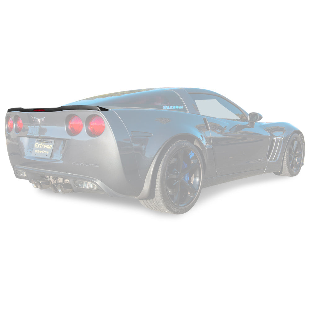 Corvette C6 ZR1 DRY CARBON FIBER Conversion Rear Trunk Spoiler