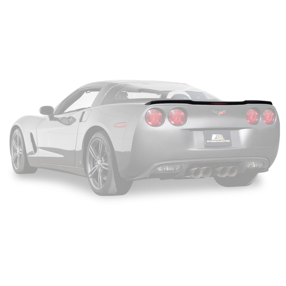 Corvette C6 ZR1 DRY CARBON FIBER Conversion Rear Trunk Spoiler