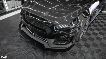 LVA 2015-2023 FORD MUSTANG GT350 FRONT SPLITTER V.2 (MP CONCEPTS BUMPER)