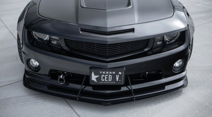 LVA 2010-2015 CHEVROLET CAMARO LIP-SPECIFIC V.2 STYLE FRONT SPLITTER