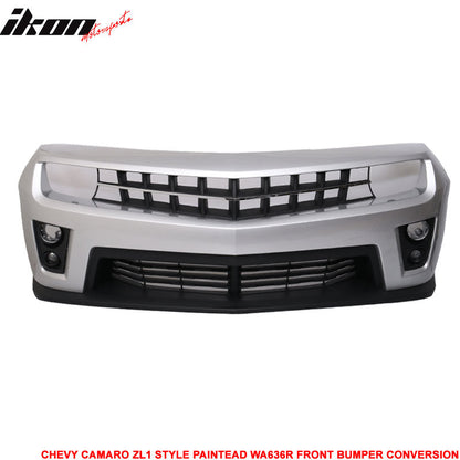 2010-2013 Chevy Camaro ZL1 Paint # WA636R Front Bumper Conversion PP