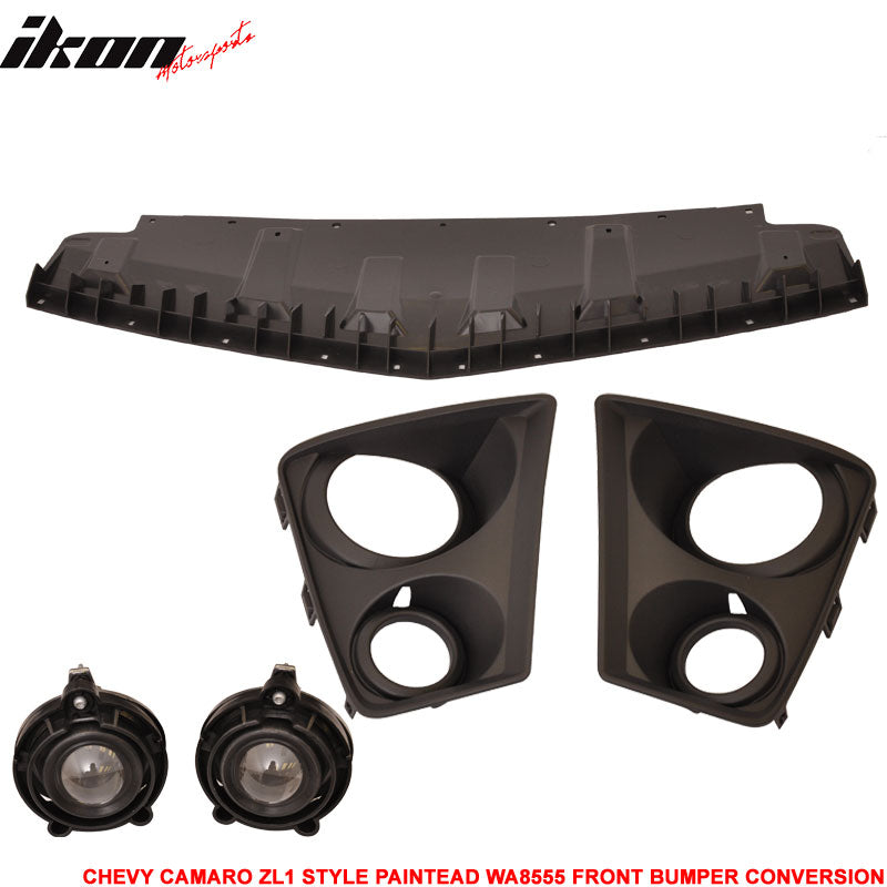 2010-2013 Chevy Camaro ZL1 Paint # WA8555 Front Bumper Conversion PP