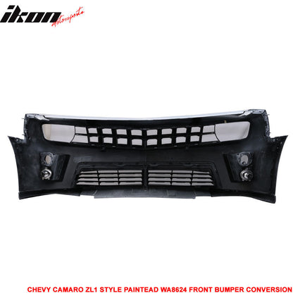 Fits 10-13 Chevy Camaro ZL1 Front Bumper Olympic White - PP