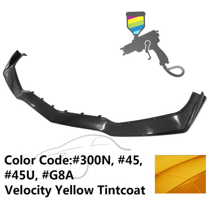 2014-2019 Chevy Corvette C7 ZR1 Style Painted Front Bumper Lip PP