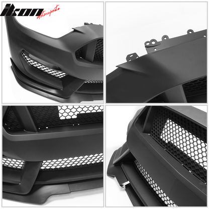 2015-2017 For Ford Mustang GT350 Painted Front Bumper Conversion PP