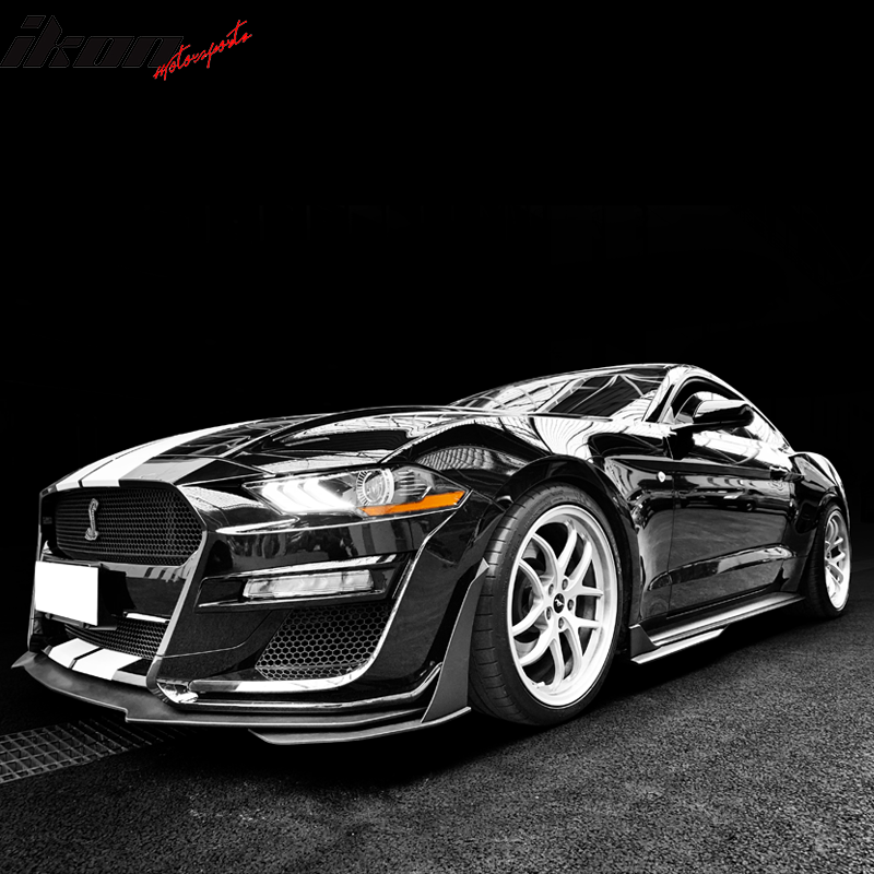 2018-2023 Mustang GT500 Style Painted Front Bumper Cover Conversion