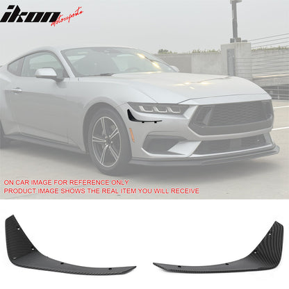 2024-2026 Ford Mustang Ecoboost IKON Style Front Bumper Canards