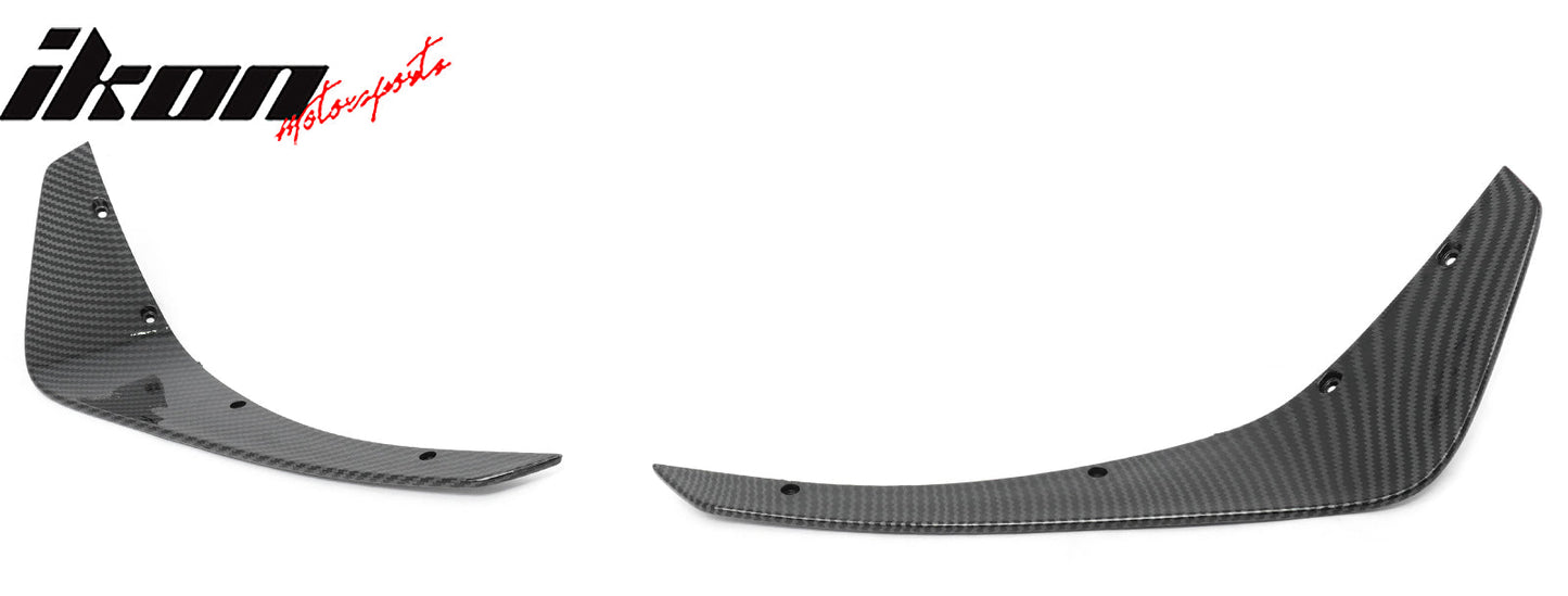 2024-2026 Ford Mustang Ecoboost IKON Style Front Bumper Canards
