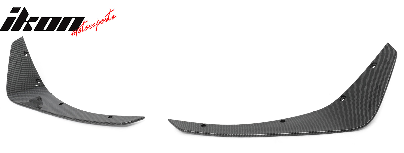 2024-2026 Ford Mustang Ecoboost IKON Style Front Bumper Canards