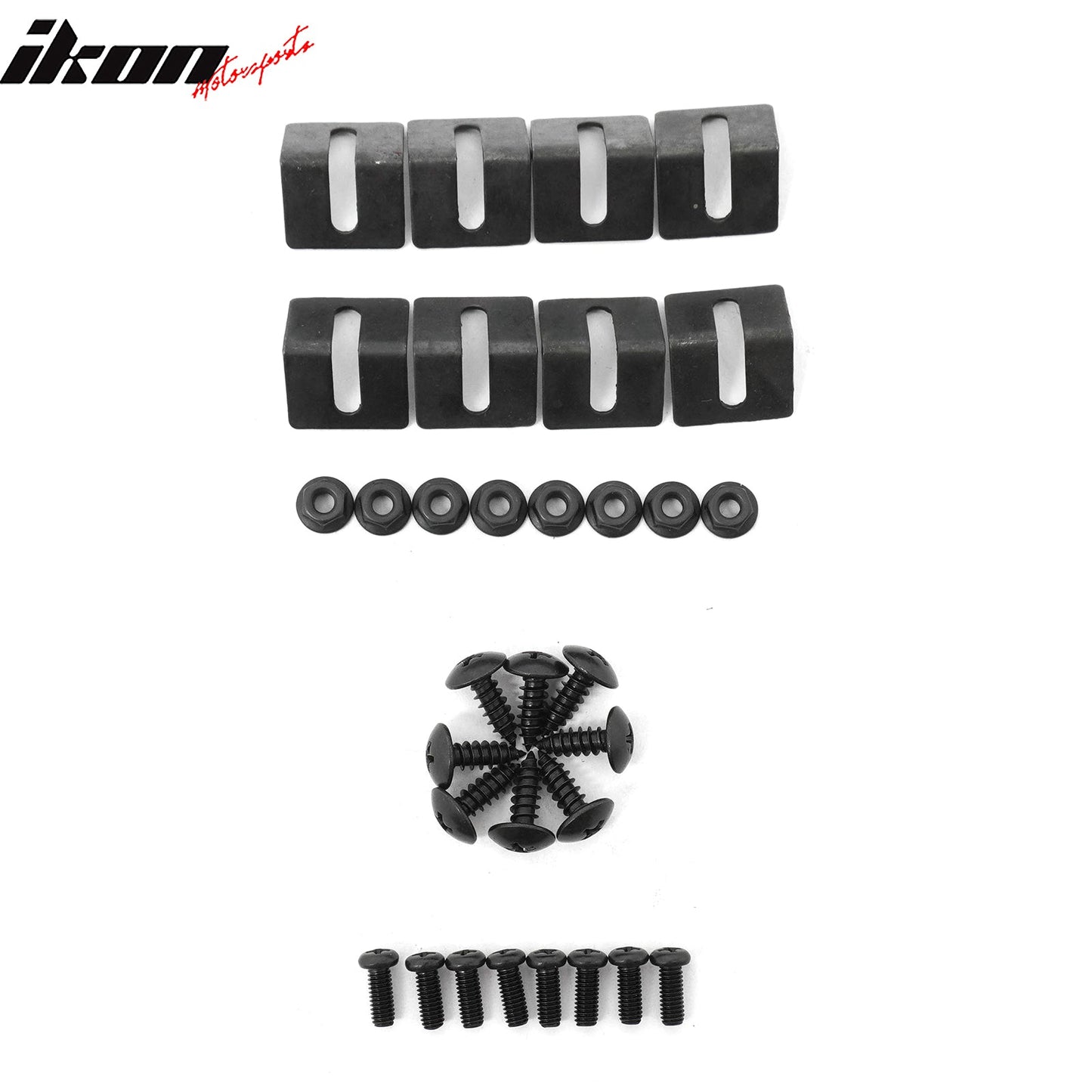 2024-2026 Ford Mustang Ecoboost IKON Style Front Bumper Canards