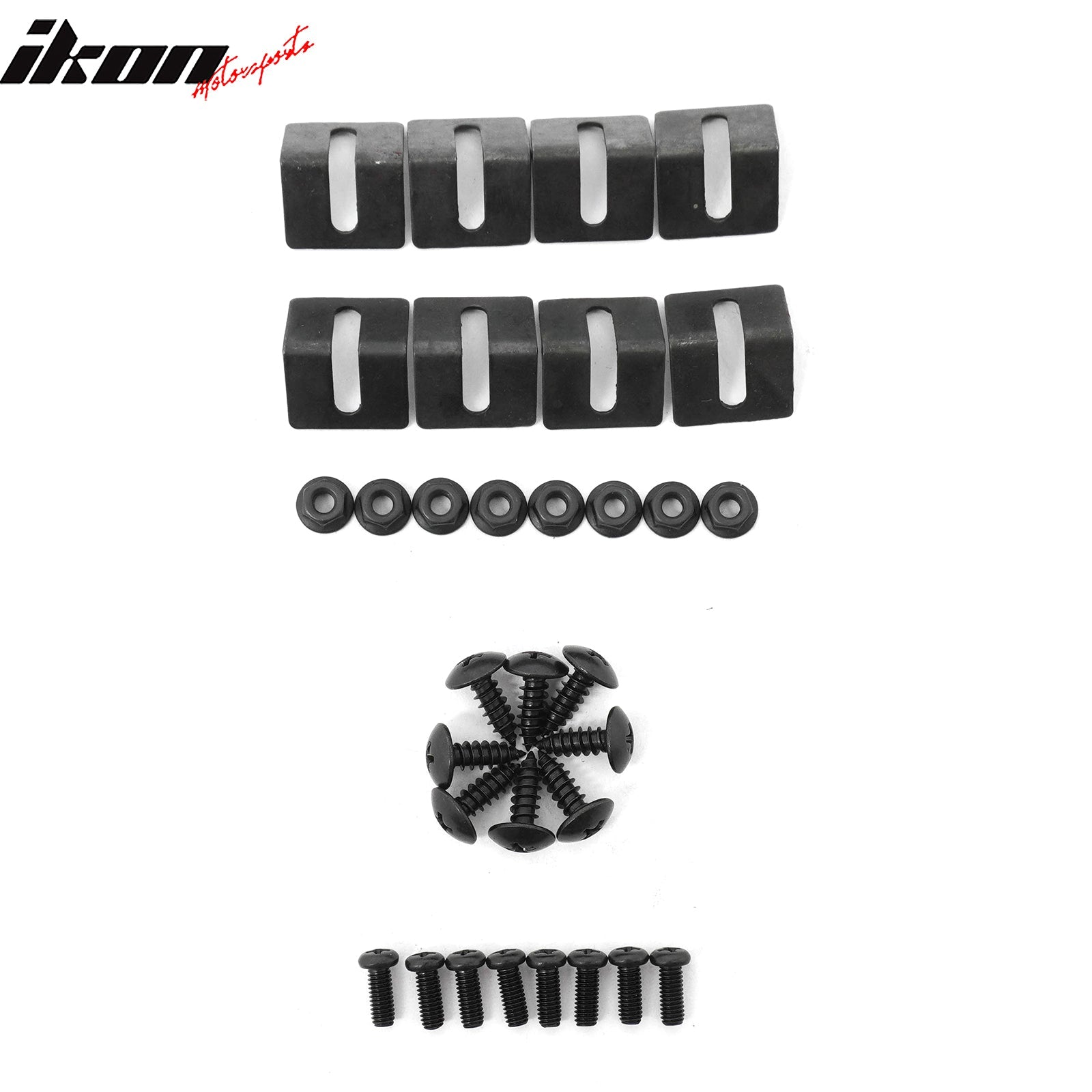 2024-2026 Ford Mustang Ecoboost IKON Style Front Bumper Canards