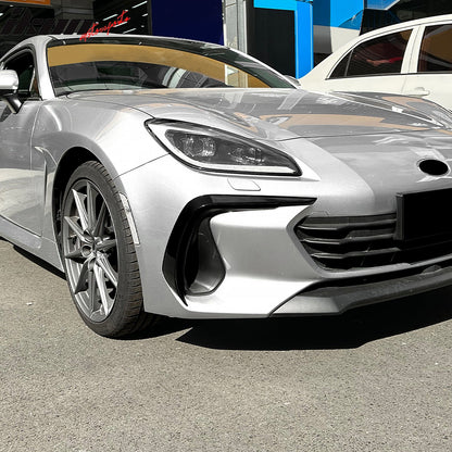 2022-2025 Subaru BRZ IKON Style Gloss Black Front Side Canards ABS 2PC