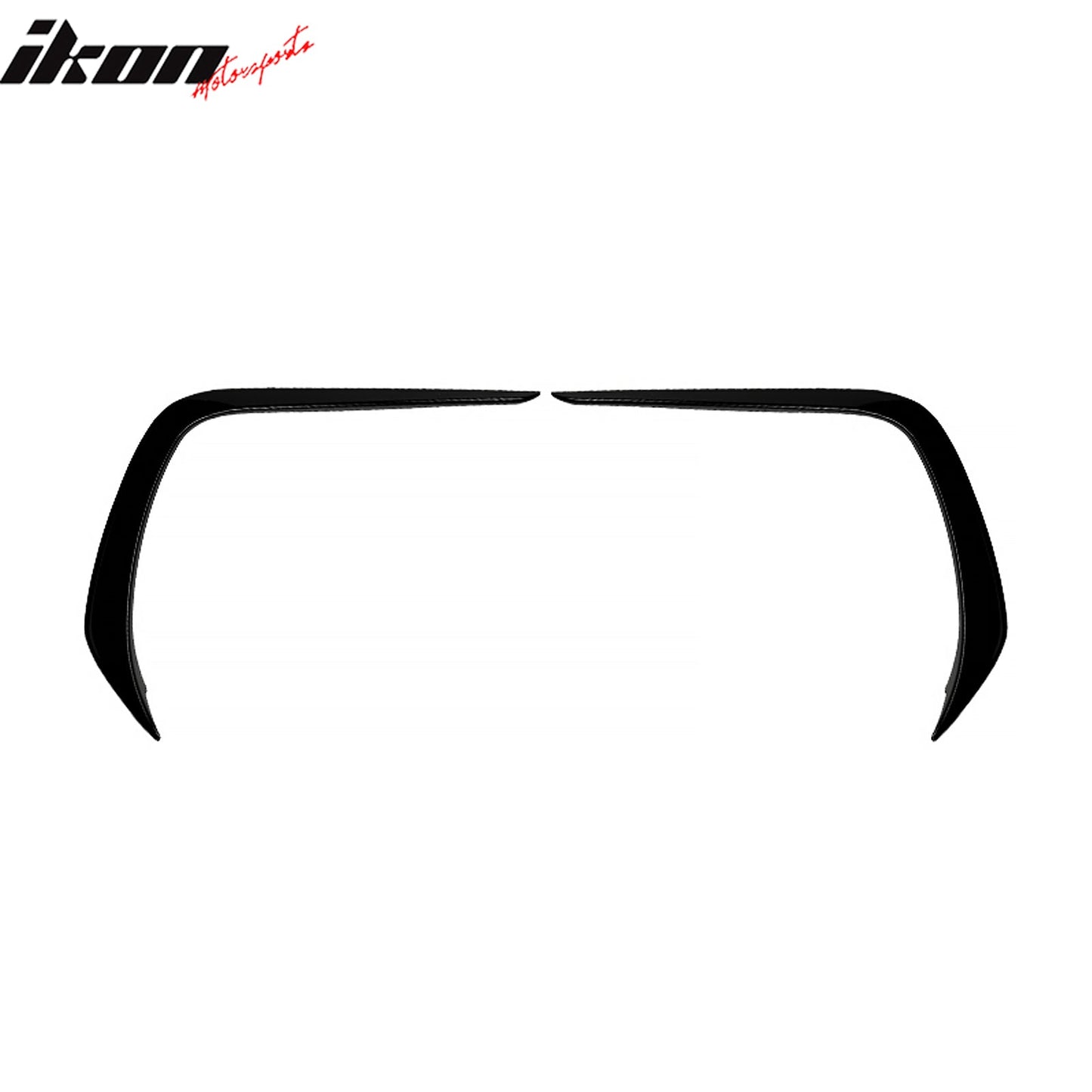 2022-2025 Subaru BRZ IKON Style Gloss Black Front Side Canards ABS 2PC