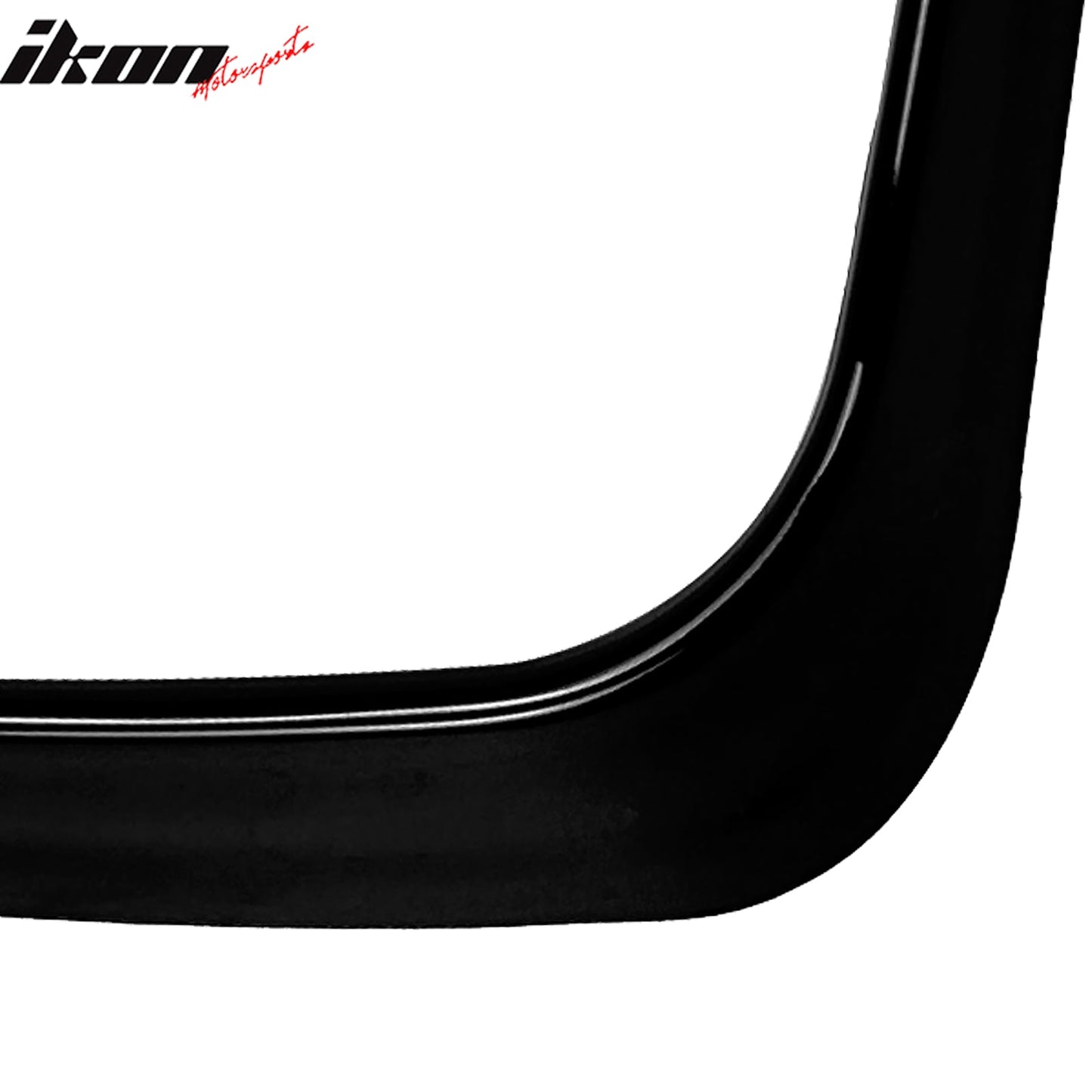 2015-2017 Subaru WRX STI IKON Style Gloss Black Front Side Canards ABS
