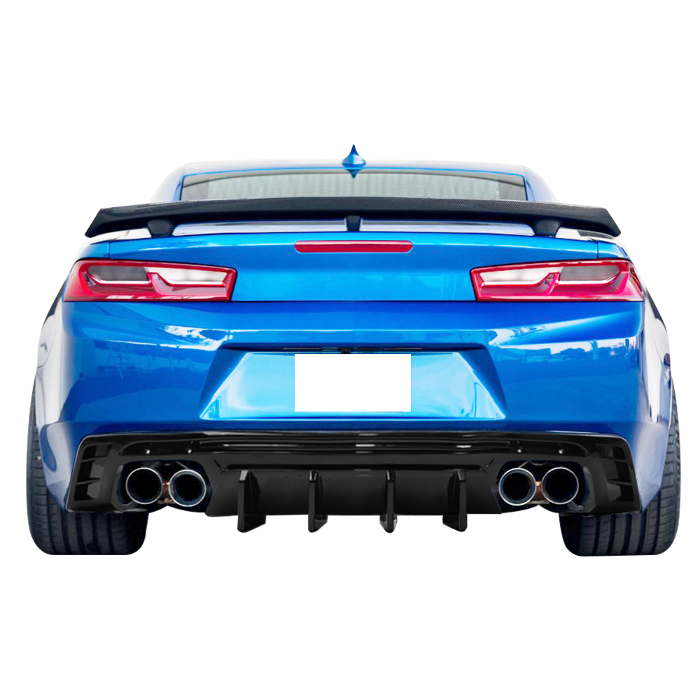 Rear Diffuser for 2016-2024 Chevy Camaro Rear Diffuser Ikon Style Lip Diffuser PP