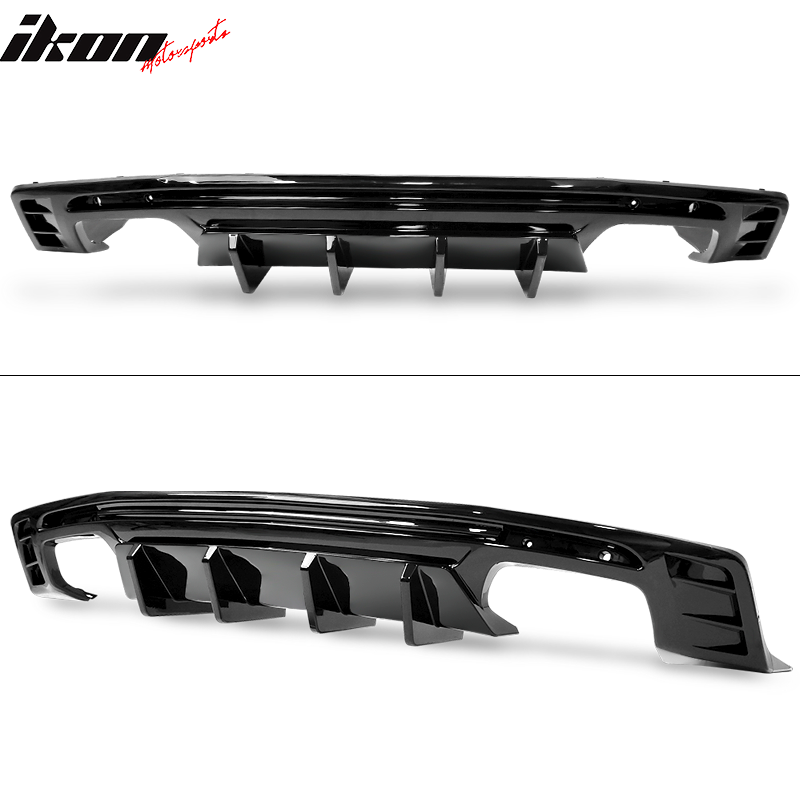 Rear Diffuser for 2016-2024 Chevy Camaro Rear Diffuser Ikon Style Lip Diffuser PP